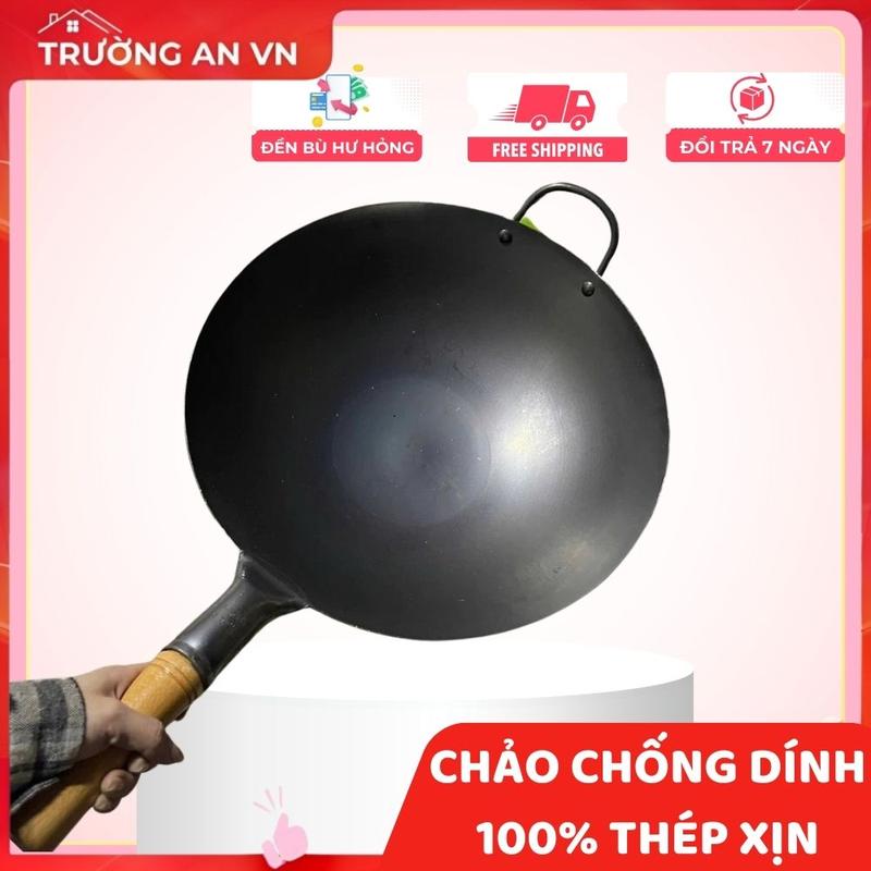 Chảo thép Chống Dính Đã Tôi sẵn hàng cao cấp - Trường An VN