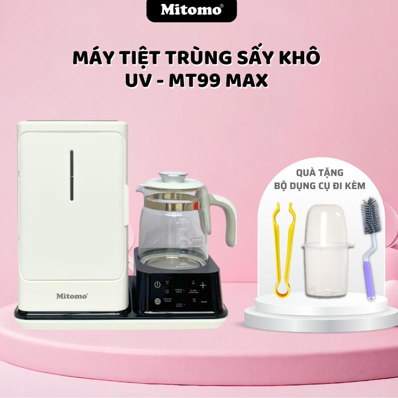  Máy hâm sữa sấy khô và tiệt trùng bằng tia UV cao cấp UV- MT99 MAX - Bảo hành 3 năm may dun Cho Bé 