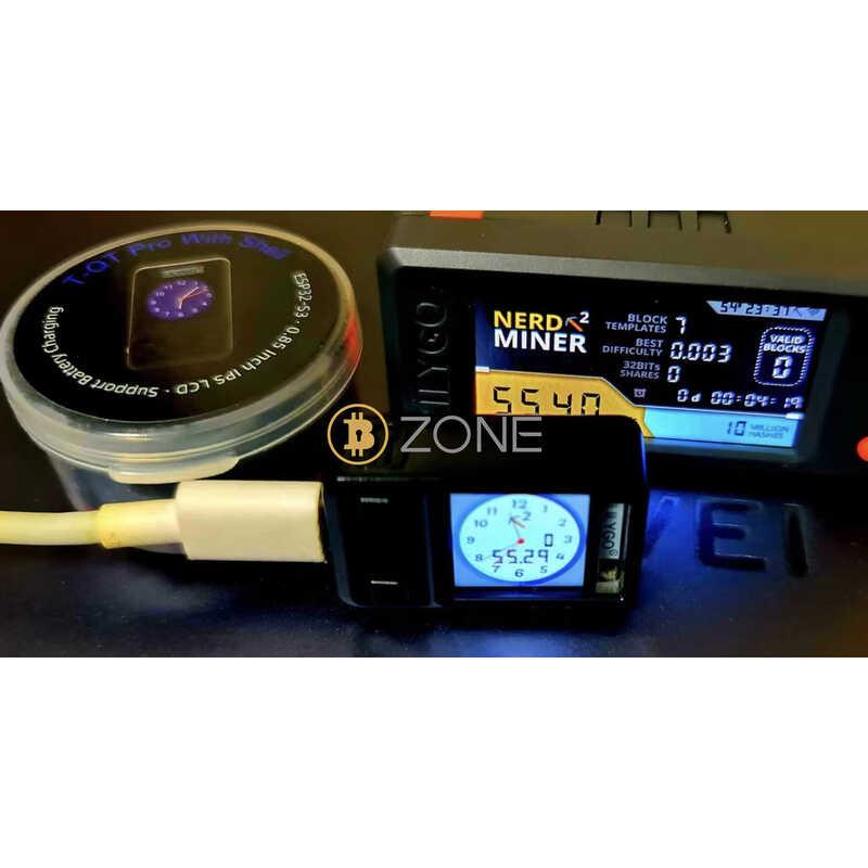 Product Introduction of Bitcoin NerdMiner V2.0 Hashrate 56Kh s With Shell BTC Crypto Solo Lottery Nerd Miner Mini 10
