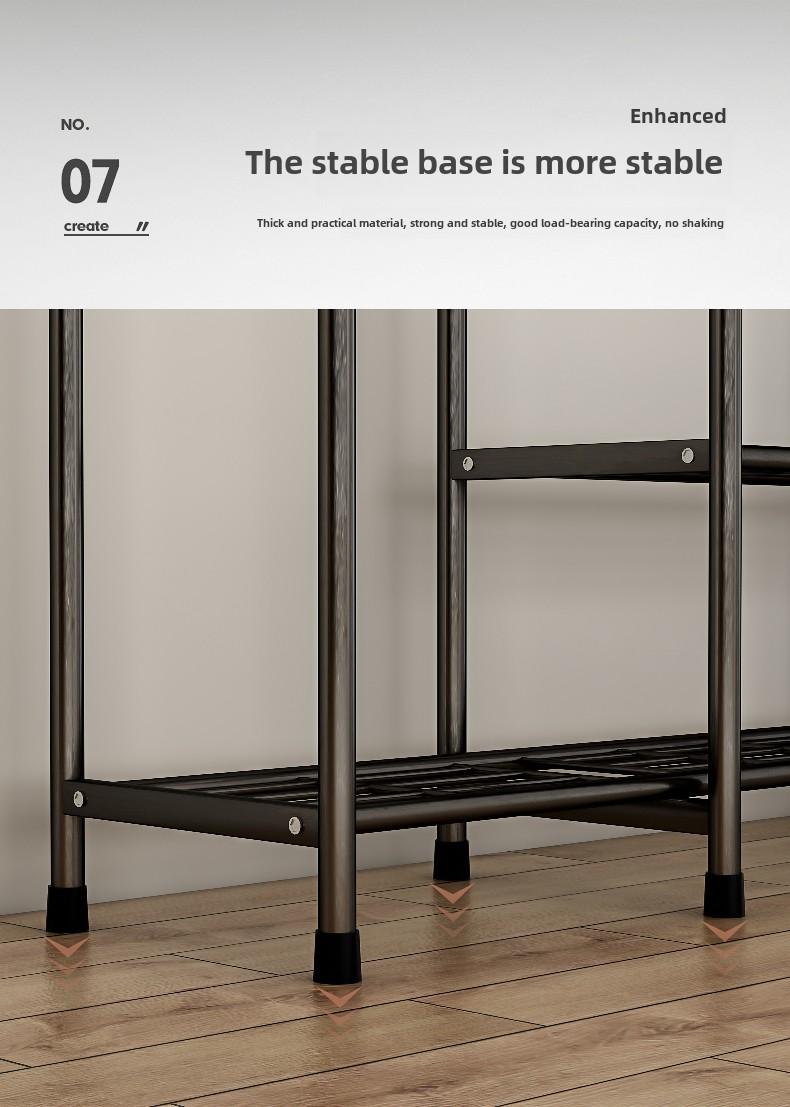 Product Introduction of Wardrobe Home Bedroom Clothes Rack Open Simple Wardrobe Rental Room Modern Simple Large Capacity 12