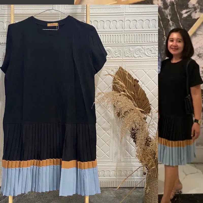 DRESS BANGKOK ala nagita // DRESS JALAN // DRESS IMPORT BANGKOK Jalan Jalan Tebal Mewah 6