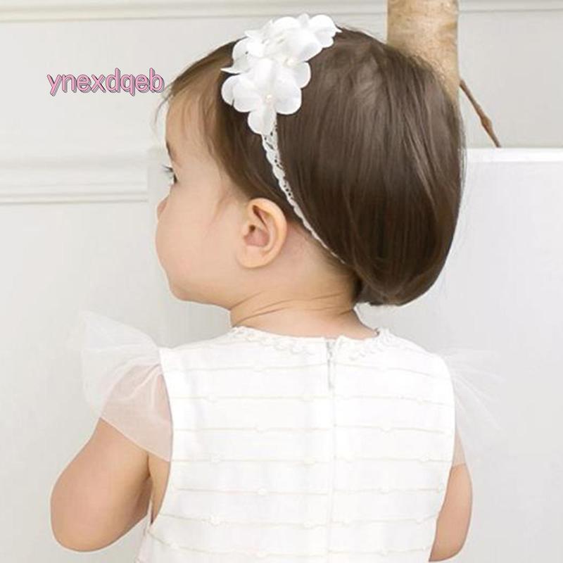 Băng Đô Hoa Cho Em Bé Gái, Mềm Mại Và Dễ Thương, Băng Đô Co Giãn Hoa, Thích Hợp Cho Trẻ Sơ Sinh Và Trẻ Mới Biết Đi, Phụ Kiện Tóc 4