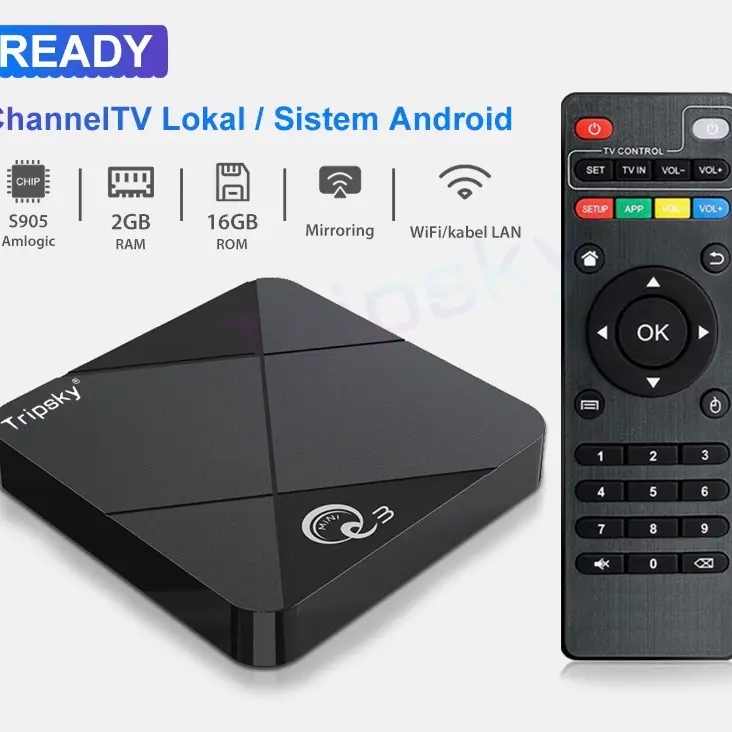 MiniQ3 Android Tv Box 2gb Ram 16gb Rom Tv Box Android 9 2.4G Wifi Smart 0