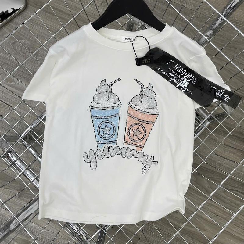 Áo thun nữ free size 2 Ly kem Mã B96