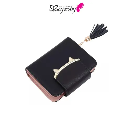 Reyreshy JESICA - Dompet Lipat Mini Dompet Koin Lucu Kartu Uang