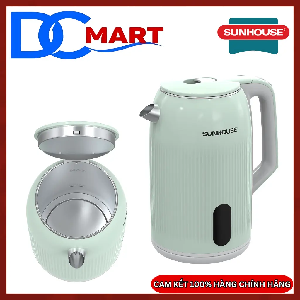 Bình đun siêu tốc Sunhouse 2.8 lít SHD1364 - Inox 201