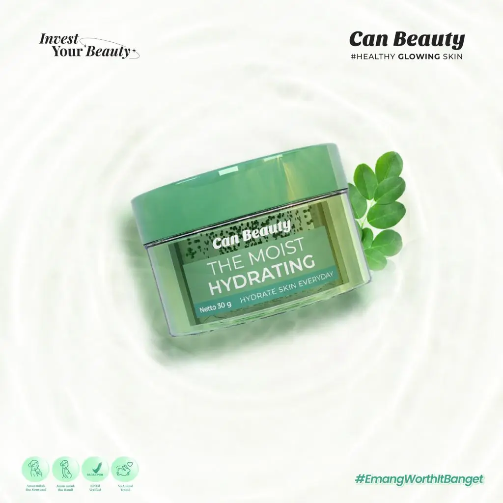 CAN BEAUTY MOIZTURIZER melembabkan kulit Moisturizer Kusam Pelembab Menyembuhkan Wajah Perawatan Mencerahkan