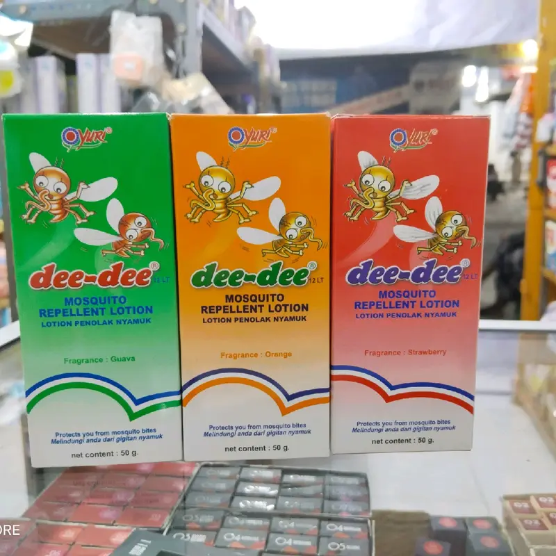 (paket isi 5) DEEDEE Lotion Anti Nyamuk 50gr 0
