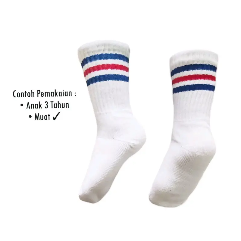 kaos kaki anak oldschool Katun 2