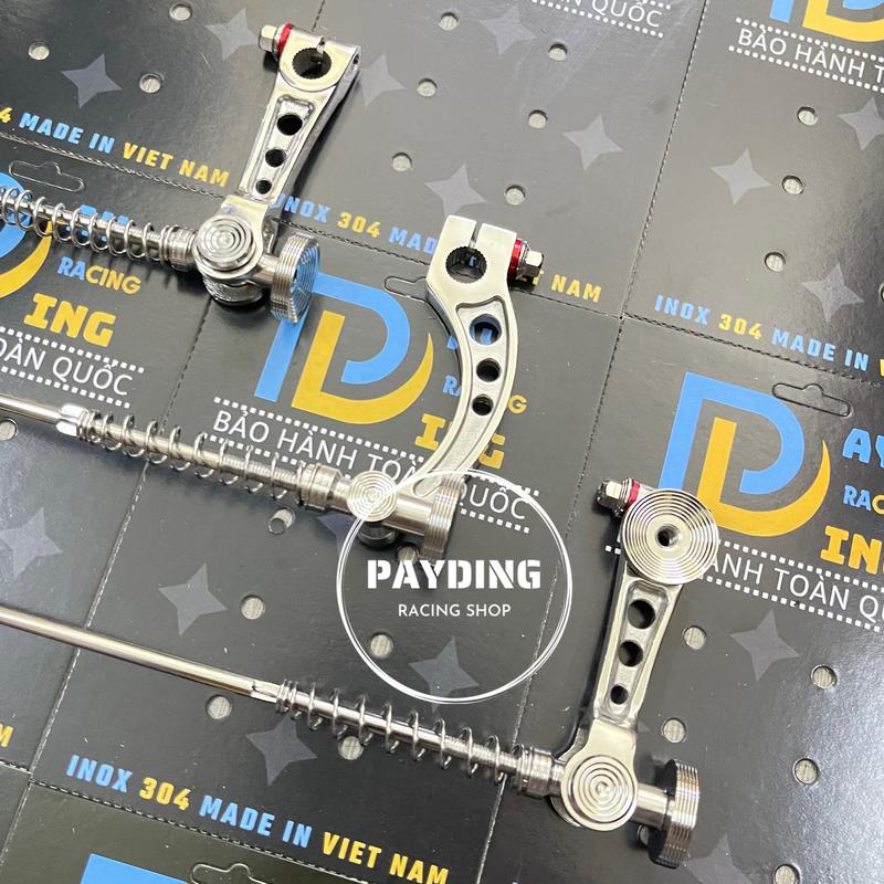  Combo đũa thắng+ càng thắng inox304 gắn cho các dòng xe  Wave nhỏ-Fu-Si..  Phụ Tùng Phụ Kiện 