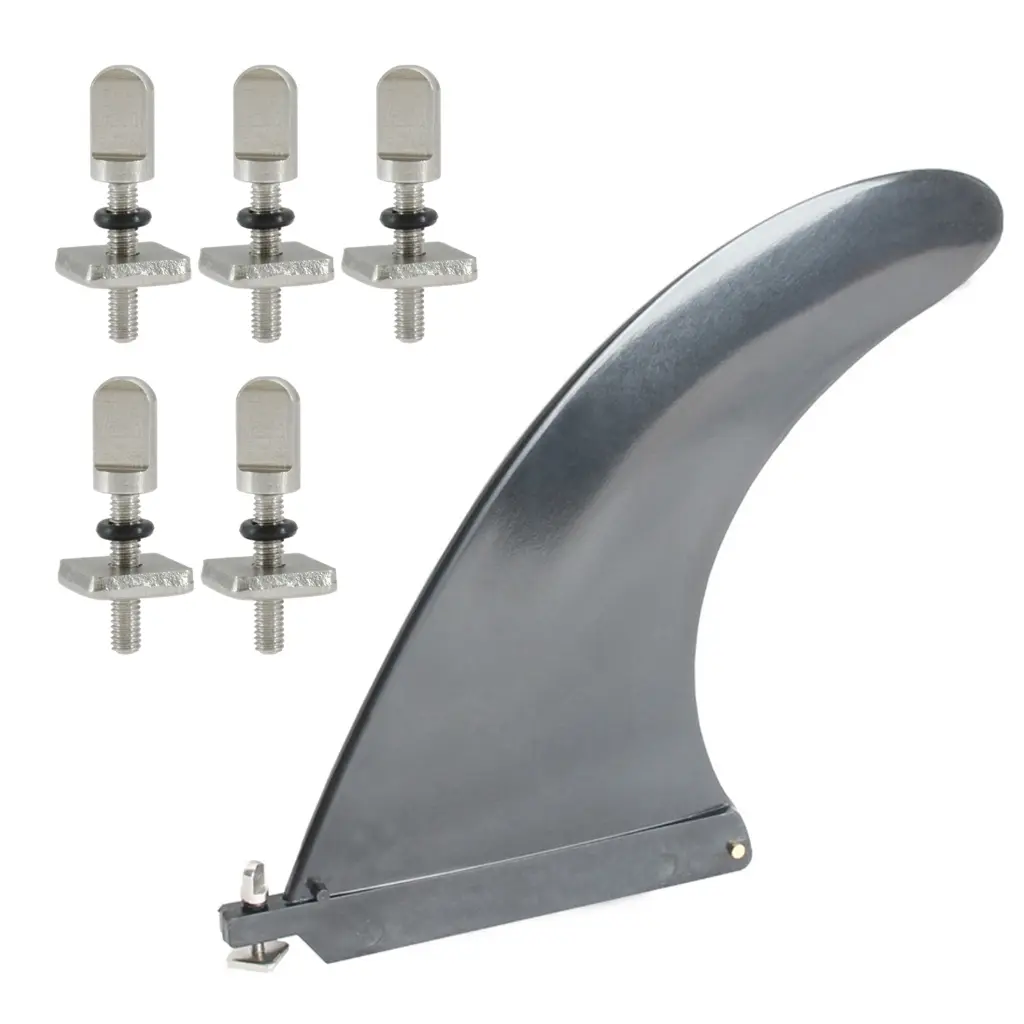 5Pcs Longboards Fin Screw Antirust Steels Surfboard Screws Replacement Hardware Thumb Fin Screw Universal Fin Part
