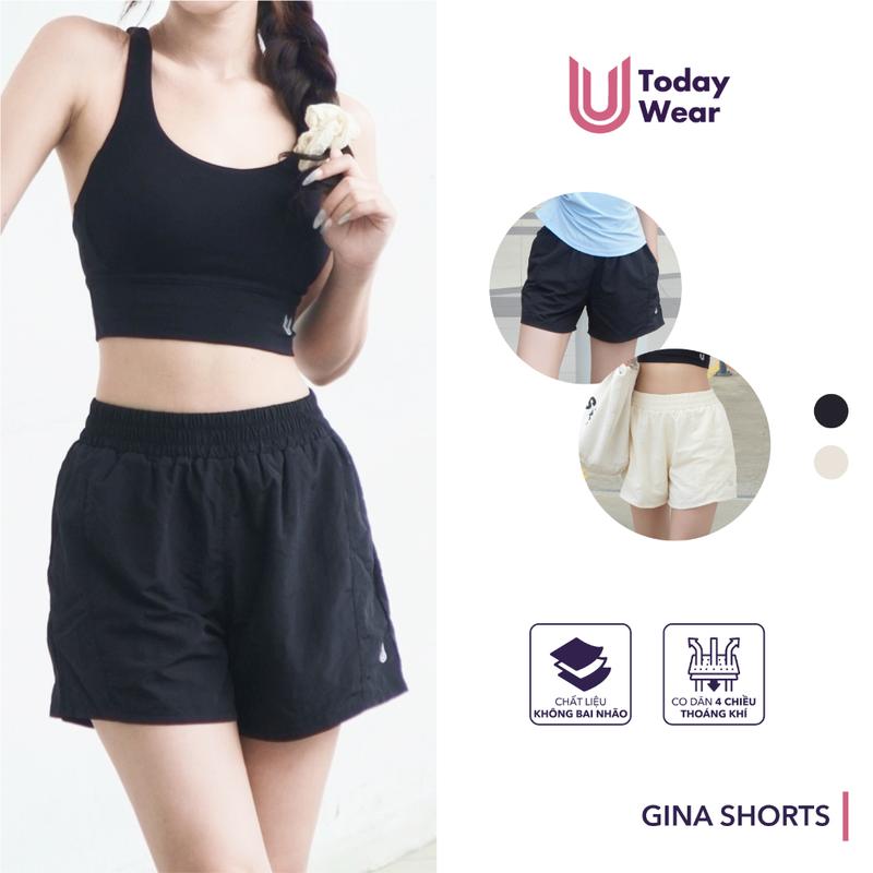 Gina Short - Quần đùi thể thao nữ Today U Wear năng động dễ phối đồ  Sport