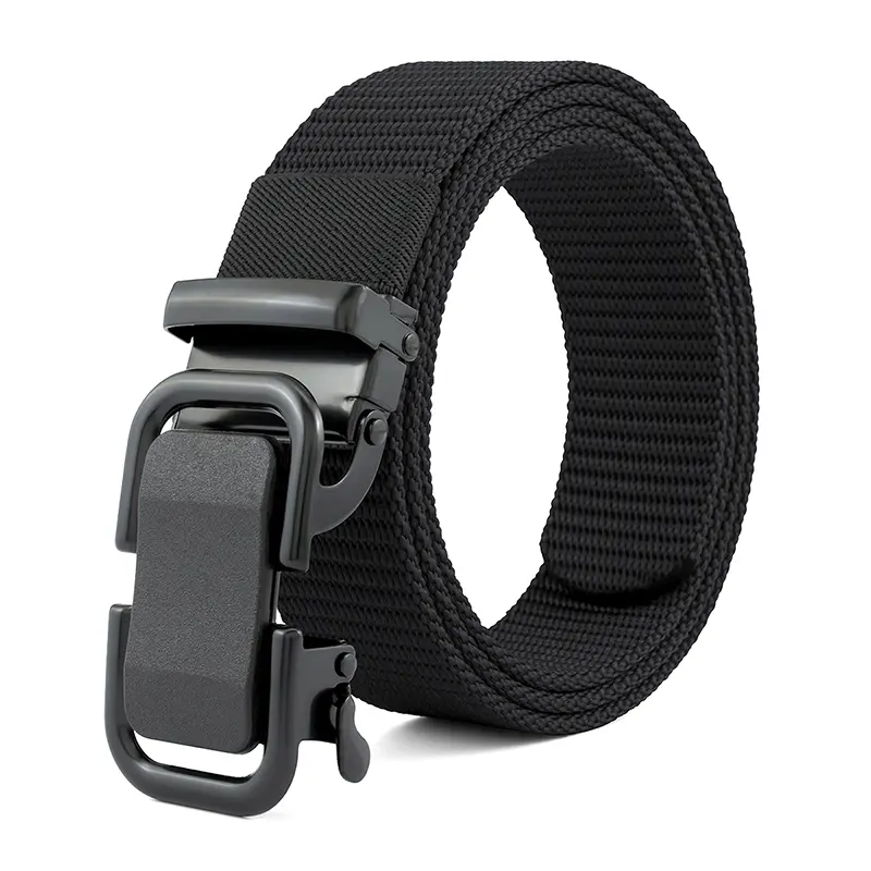 Mens Nylon Belt Outdoor  Multifunctional Tactical Canvas Belts Quality Accessories Automatic Buckle Belt For Men Women