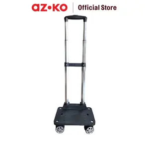 MAXBUILT TROLI BARANG LIPAT 50 KG - HITAM