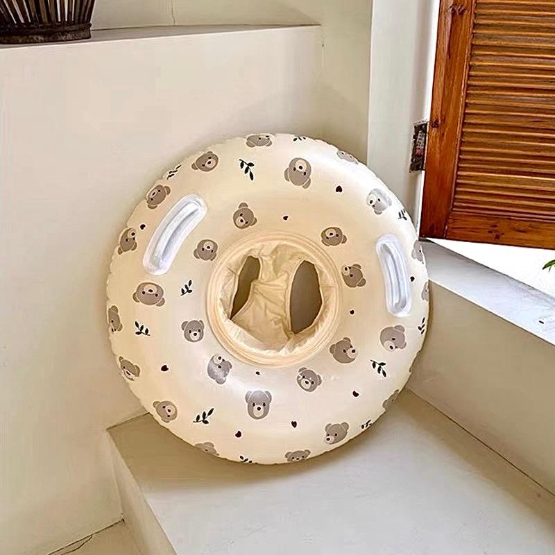 Bar Rot Phao Bơi Chống Lật Cho Bé 1-5 Tuổi, Thiết Kế An Toàn Với Đai An Toàn & Tay Cầm, Phao Ngồi Tập Bơi Hottrend Hàn Quốc