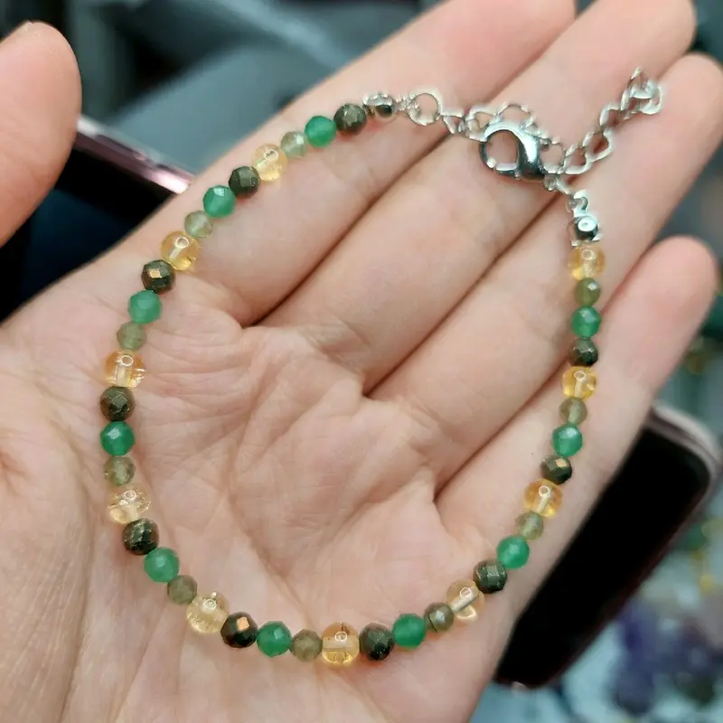 Gelang Crystal full Custom adjustable 3