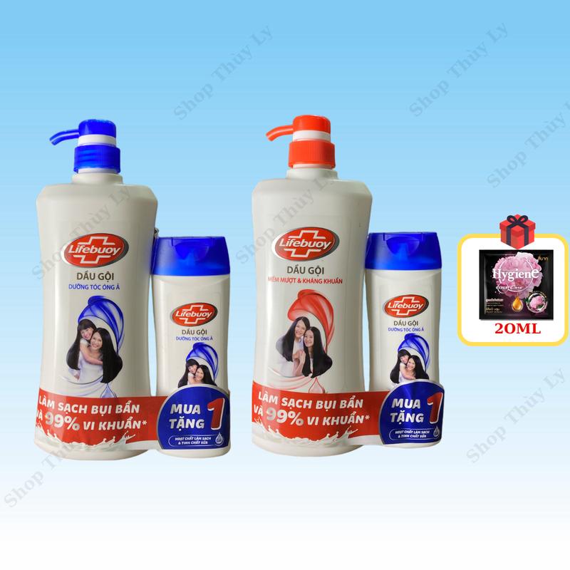 (MUA 1 TẶNG 1) Dầu gội Lifebuoy chai 640g TẶNG Nước rửa tay/Dầu xả/Dầu gội