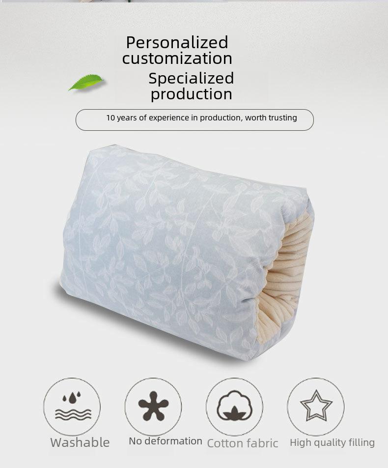 Product Introduction of Pure Cotton Fleece Thickened Soft Comfortable Baby Nursing Pillow Arm Pillow Breastfeeding Pillow Maternity Supplies 5