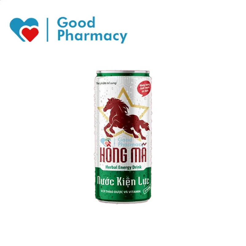 Nước kiện lực thảo dược, vitamin Hồng Mã ít đường giúp tăng lực, giảm mệt mỏi, giúp hồi phục sức khỏe [Dược liệu, Hoa Linh] 0