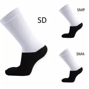 kaos kaki anak sekolah SD SMP SMA panjang polos putih telapak hitam Fashion