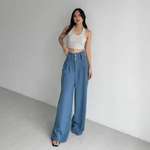 Rose Pants | Premium Highwaist Pants | Celana HIghwaist Korea