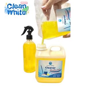 (ร้านนี้ส่งไว) คลีนไวท์ (clean white) หัวเชื้อน้ำยาทำความสะอาดอเนกประสงค์ 1 ถุงผสมน้ำเปล่า 5 ลิตร ใช้ได้ทันที Clean cleaner น้ํายา  ทําความสะอาด  ตู้เย็น น้ํายา  ทําความสะอาด ขจัดคราบ