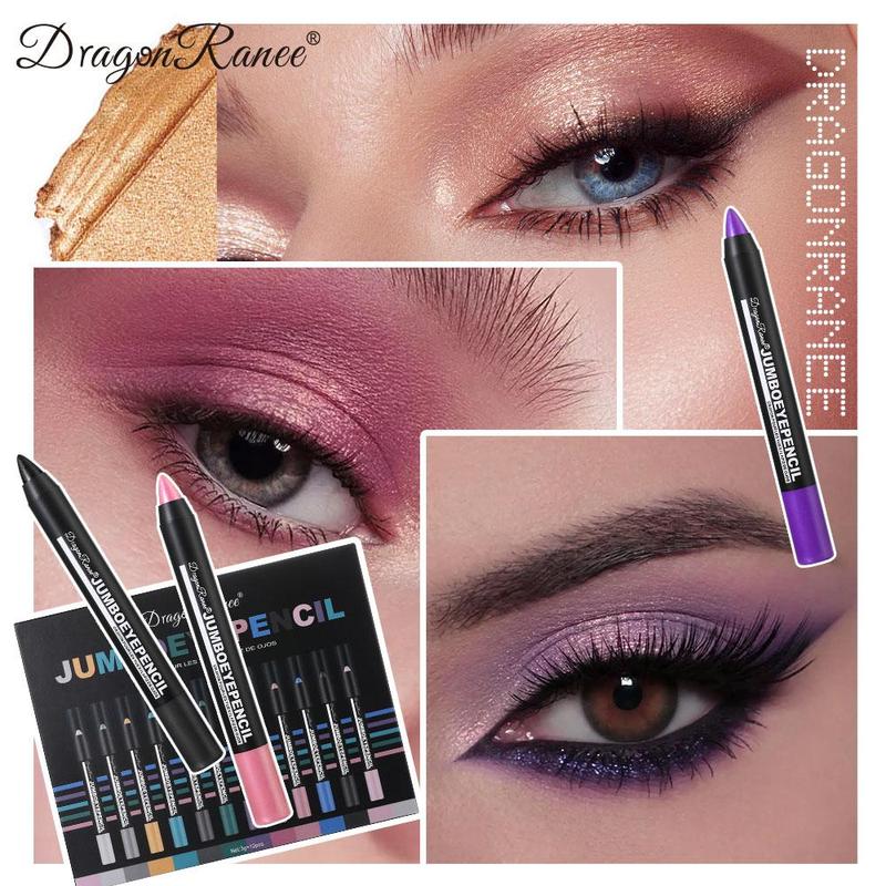 Long Lasting Eyeshadow Pen (12pcs/set), High Pigmented Eye Shadow Pen, Easy Coloring Eye Makeup Pen, Colorful Eye Makeup Products for All Styles and Occasions 5