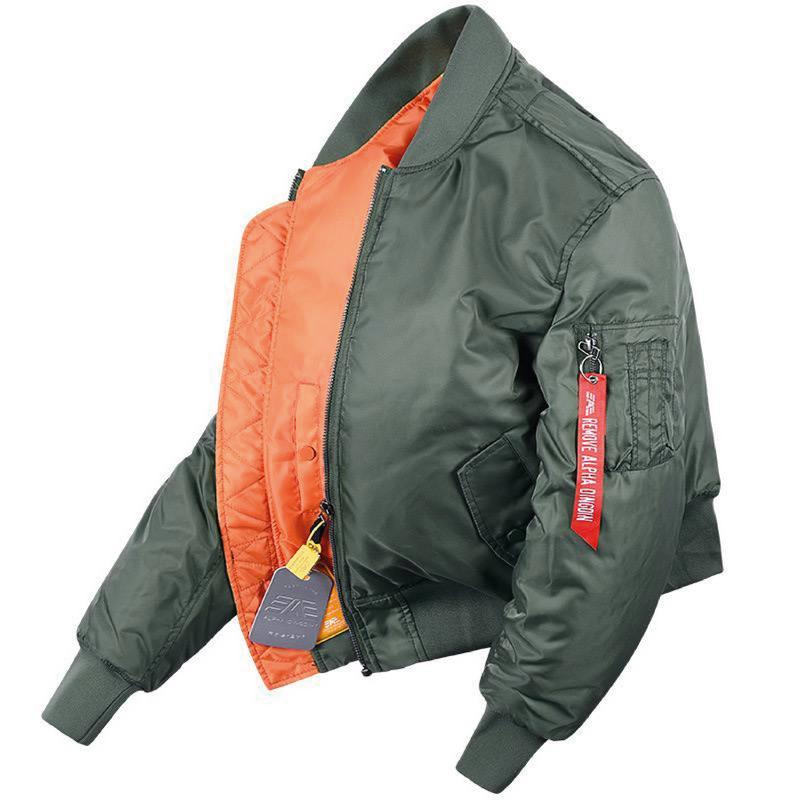 Áo Khoác  Nam  Pilot Trơn Cổ Bomber Chần Bông Dày 3 Lớp Form Regular [PL002] Menswear