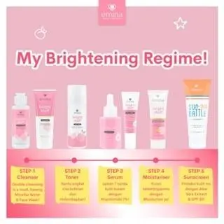 NEW! Emina Bright Stuff Face Wash - Sabun Muka Cerah Glowing Anti Kusam 100ml 4