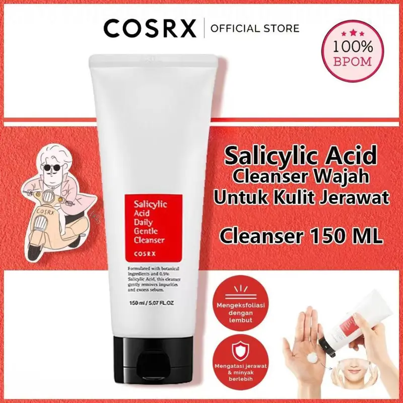 Cosrx Salicylic Acid Daily Gentle Cleanser 150ml CXH2MO 2