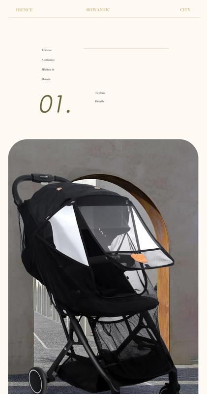 Product Introduction of Walking Baby Artifact Anti-droplet Insect-proof Mosquito Net Universal Full-cover Stroller Cart Mosquito 14