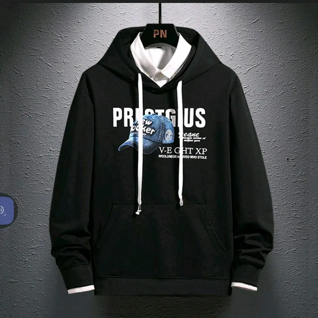 ( hot) áo hoodie nam nữ   hình chiếc mũ xanh  túi mũ dây rút Menswear. NỈ  MŨ XANH