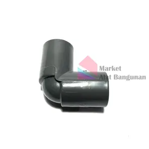 Knee PVC 1/2 merk JAYA Dan SO / Knie Elbow / Keni Bengkokan Sambungan Pipa Paralon L