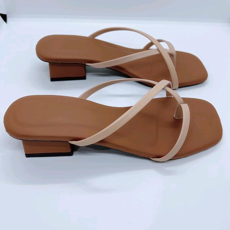 DÉP NỮ. DÉP CAO GÓT.GÓT VUÔNG CAO 3 PHÂN QUAI CHÉO XỎ NGÓN MÃ AA1