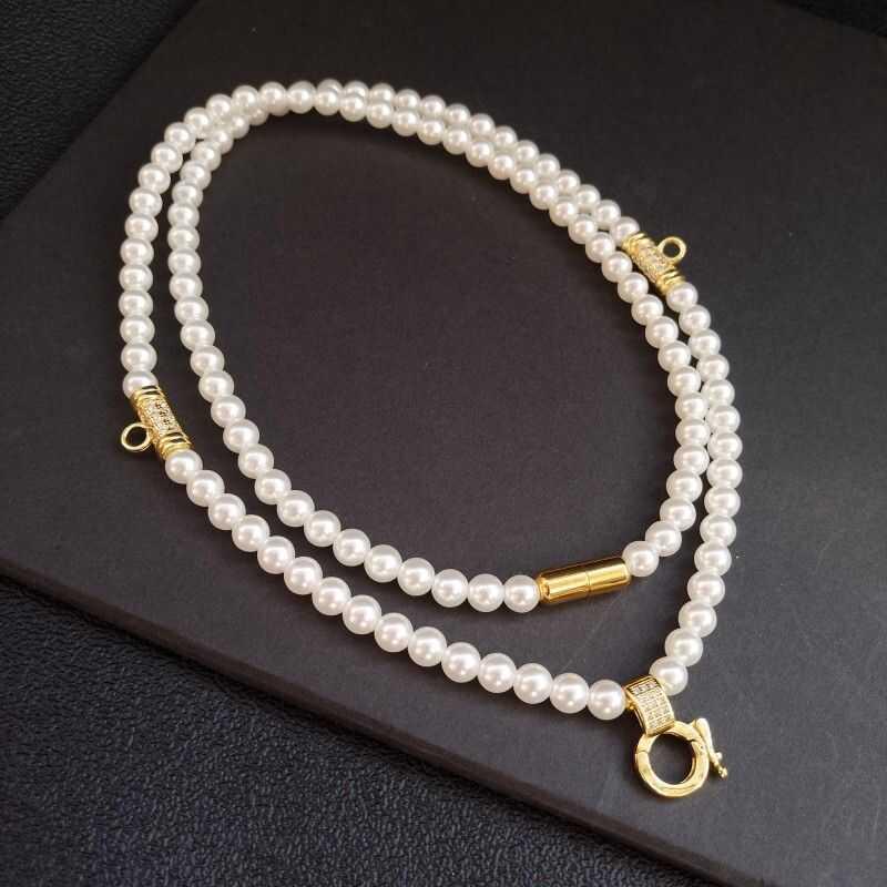 Product Introduction of Thai Buddha Amulet Tangka Pendant Hanging Necklace High End Pearl Three Hanging Quick-release Hooks Chain Lanyard Jewelry Accessories 4