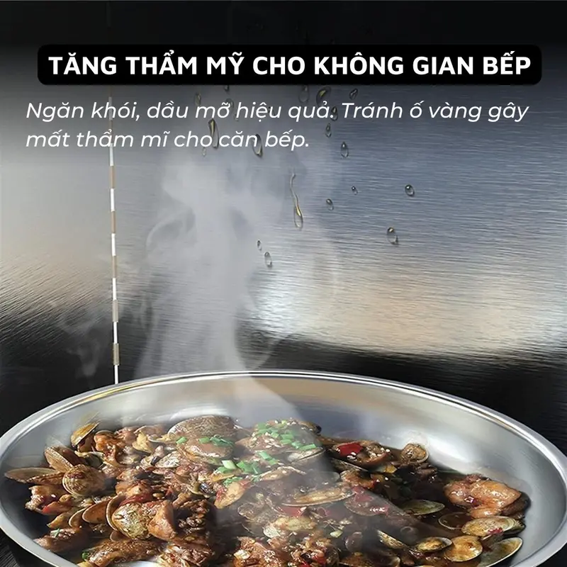 Tấm chắn dầu mỡ, nước bắn trong nhà bếp Dandihome inox 304 cao cấp 6