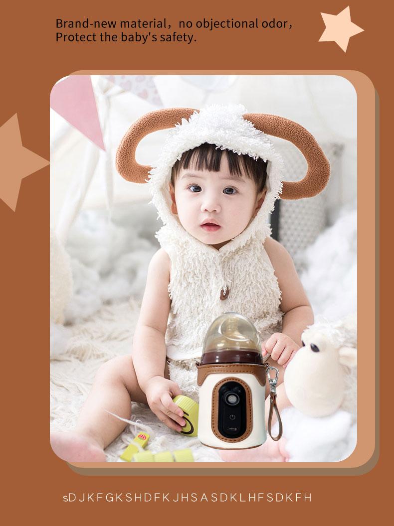 Product Introduction of Universal Baby Bottle Warmer Water Formula Milk Warmer Baby Bag USB Nursing Bottle Heater Portable Thermal Bag for Travel 26