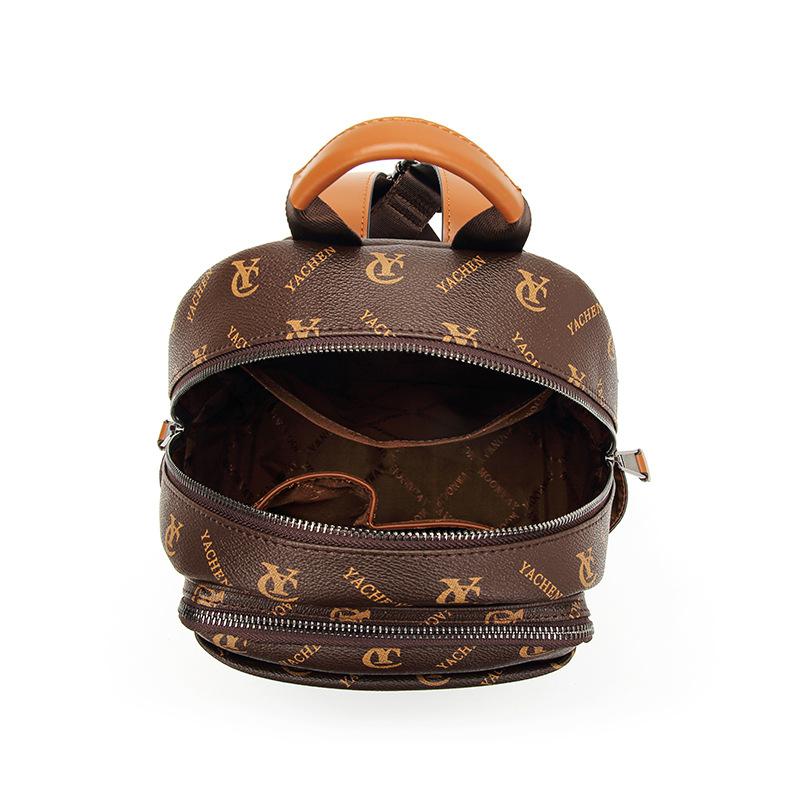 Product Introduction of Women's Backpack 2024 New Fashion Backpack High-end Women's Bag Korean Style Trendy Travel Casual Versatile Bag 12