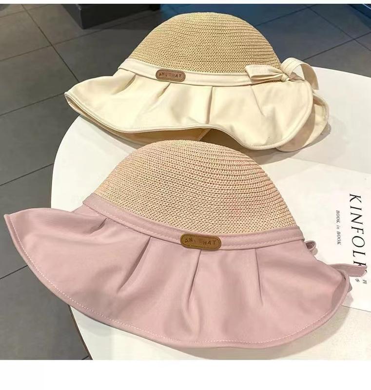 Product Introduction of Big Brim Cover Face Fisherman Hat Female Summer Sun Hat Korean Style Versatile Outdoor Travel Sun Hat 6