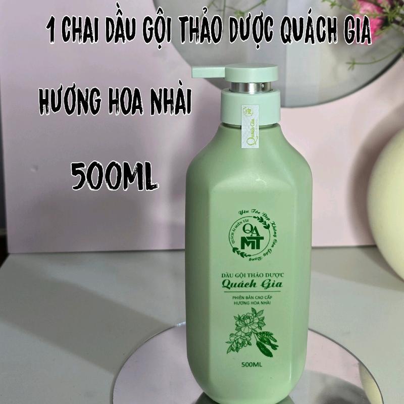 (PHIÊN BẢN MỚI) 1 CHAI DẦU GỘI QUÁCH GIA 500ML ( DÀNH CHO NAM, NỮ MUA THÊM DẦU XẢ ĐỂ HỖ TRỢ MỀM TÓC )