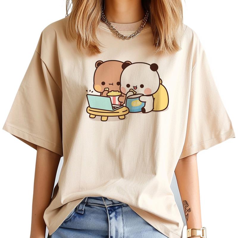 Product Introduction of Bubu And Dudu top women graphic Japanese Y2K t shirt girl Japanese streetwear clothing 8
