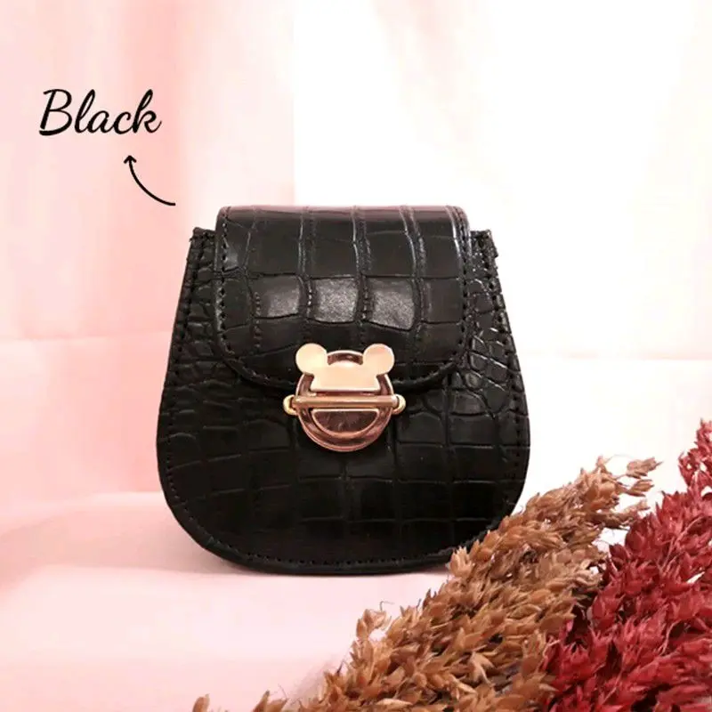 Tas Mini Mickey Tas Selempang Wanita Kulit PU