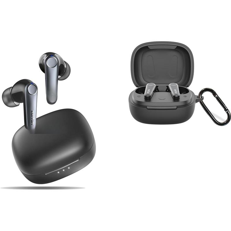 TikTok Shop Air Pro 3 Noise Cancelling Wireless Earbuds Qualcomm R aptX TM Adaptive Sound 6 Mics CVC 8.0 ENC Protective Case Cover Air Pro 3