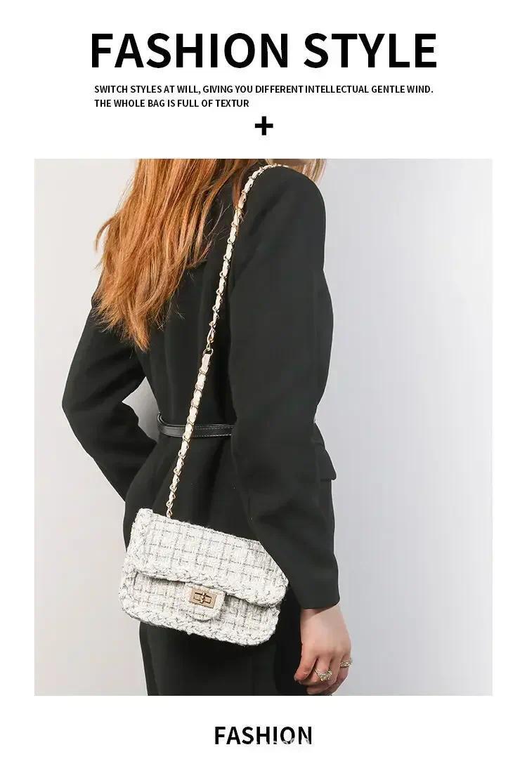 Product Introduction of Fashionable Women's Bags Chain Small Bags Crossbody Bags High-end Design Handbags Exquisite Gifts 10
