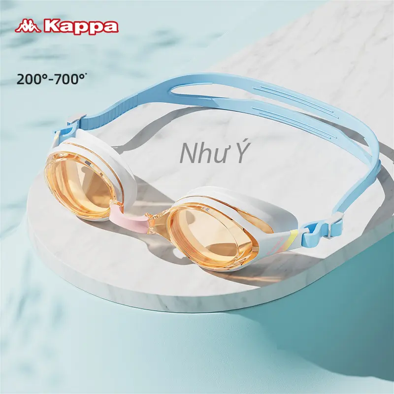 Kính Bơi Cận Thị Kappa Chống thấm nước, Chống mù và Chống tia UV cho Unisex Đàn ông Phụ nữ 0
