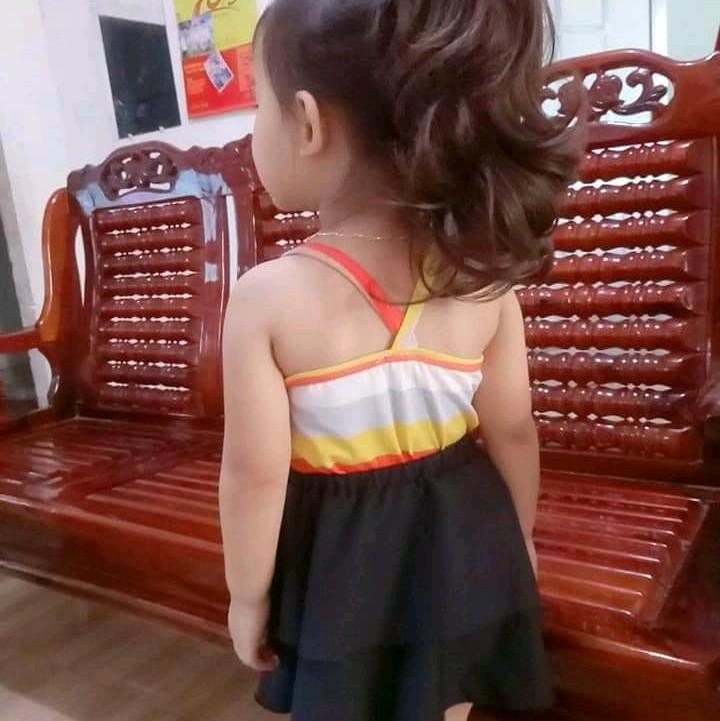 Áo 2 dây hoạ tiết, kẻ sọc cho bé gái 3