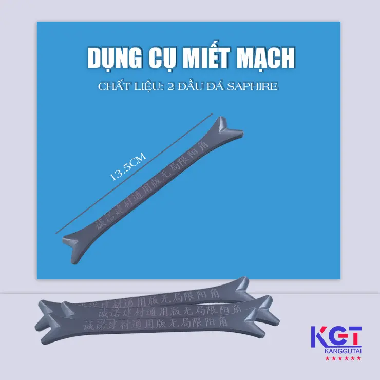 Dụng cụ miết mạch 1 ( hình dạng xương chó )