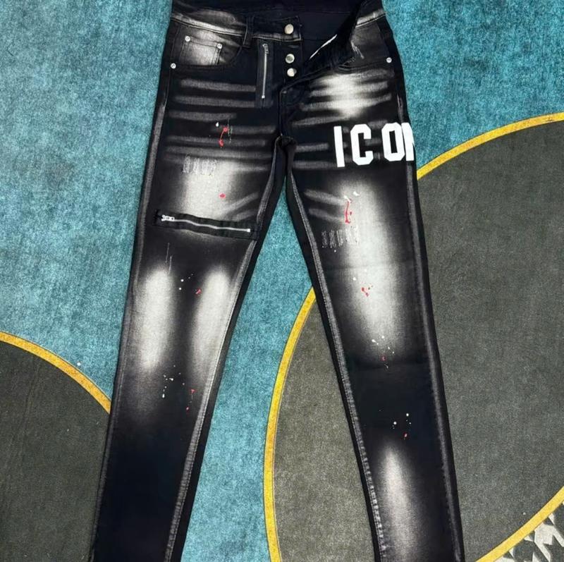 Quần jean nam cao cấp có túi, phối rách xước nhẹ và co giãn phong cách thời trang hottrend - Pants, Menswear 2