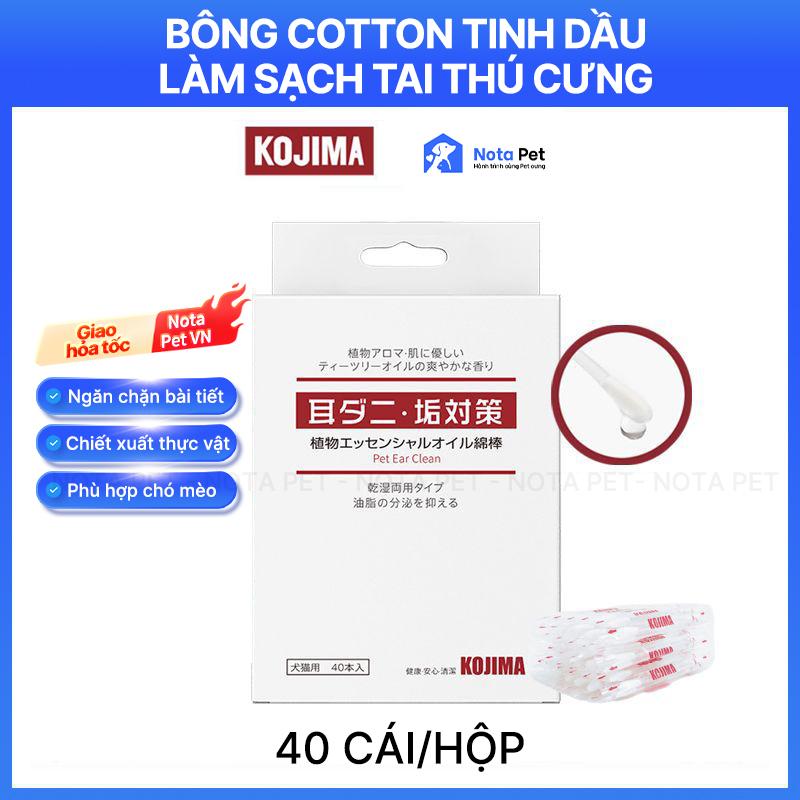 Bông Tăm Vệ Sinh Tai Chó Mèo Kojima – Vệ Sinh Tai Thú Cưng Hiệu Quả 1