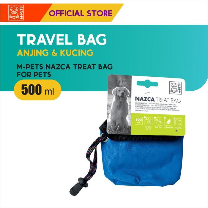Gambar M-Pets Nazca Treat Bag For Pets 500 ml / Travel Bowl Anjing Kucing dari M-Pets Volk Pets Indonesia Kota Administrasi Jakarta Barat Tokopedia